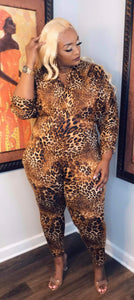 "On the Prowl" Leopard Body Suit
